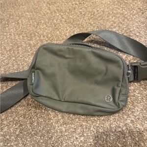 lululemon athletica army green Crossbody Bag